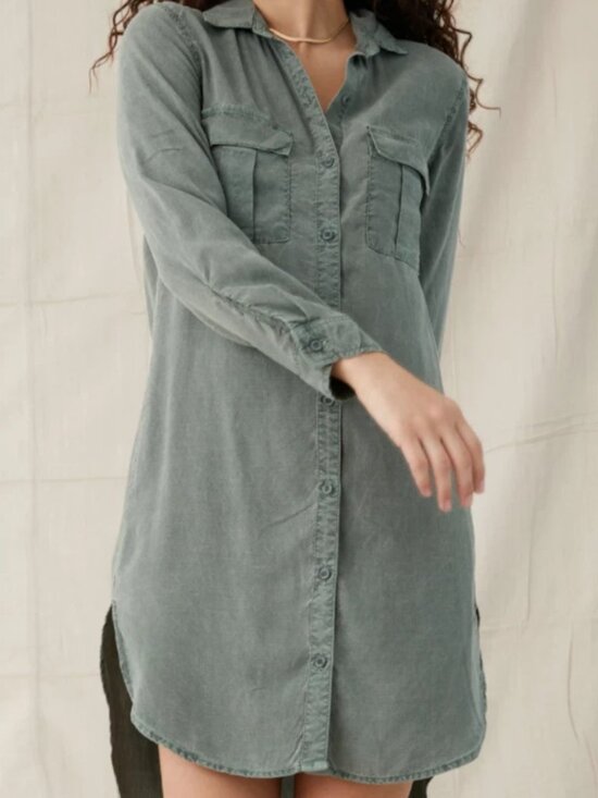 cloth & stone Dresses & Skirts - NEW Cloth & Stone Shirt Dress Size S